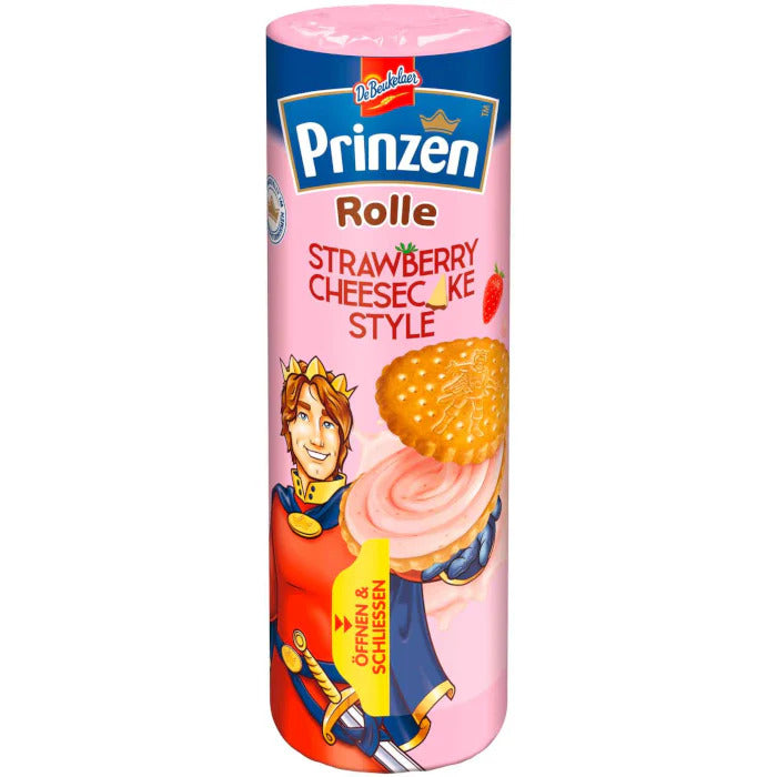  Prinzen - Galletas Principe Strawberry Cheesecake 352g -  True Vegan