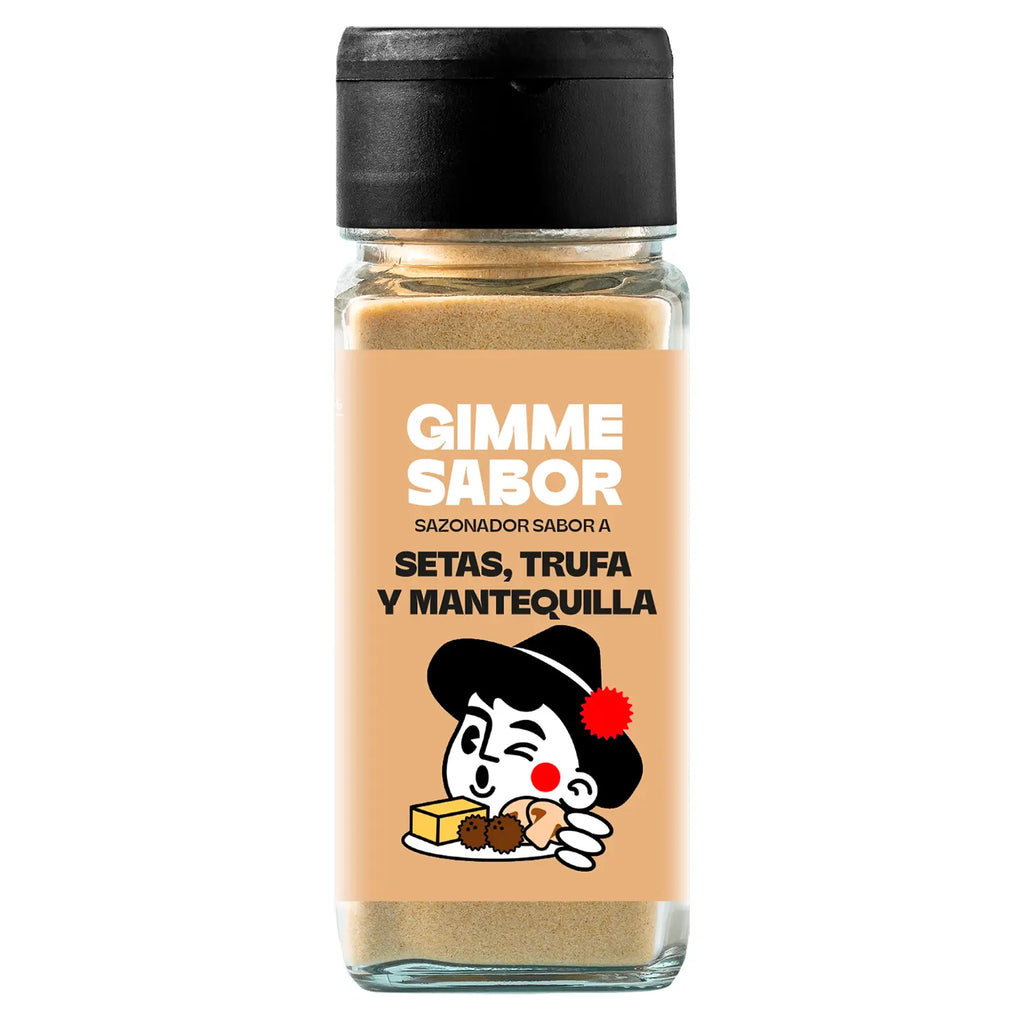 Gimme Sabor - Sazonador de SETAS, TRUFA Y MANTEQUILLA Vegano