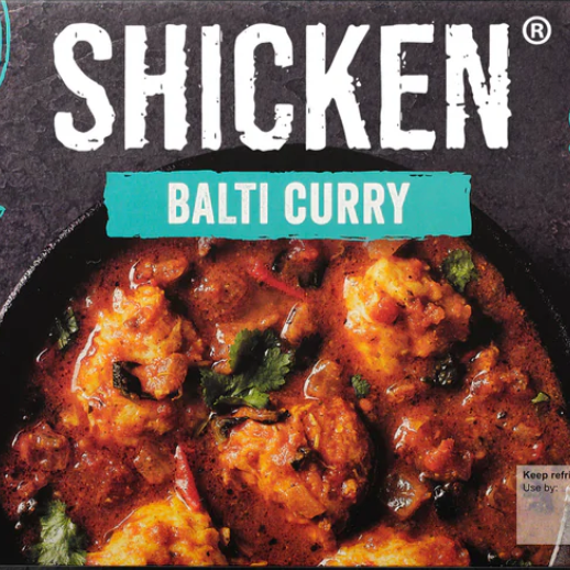  Shicken - Curry estilo Balti (350g) -  True Vegan