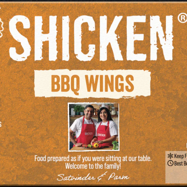  Shicken - Alitas Veganas Estilo BBQ (240g) -  True Vegan