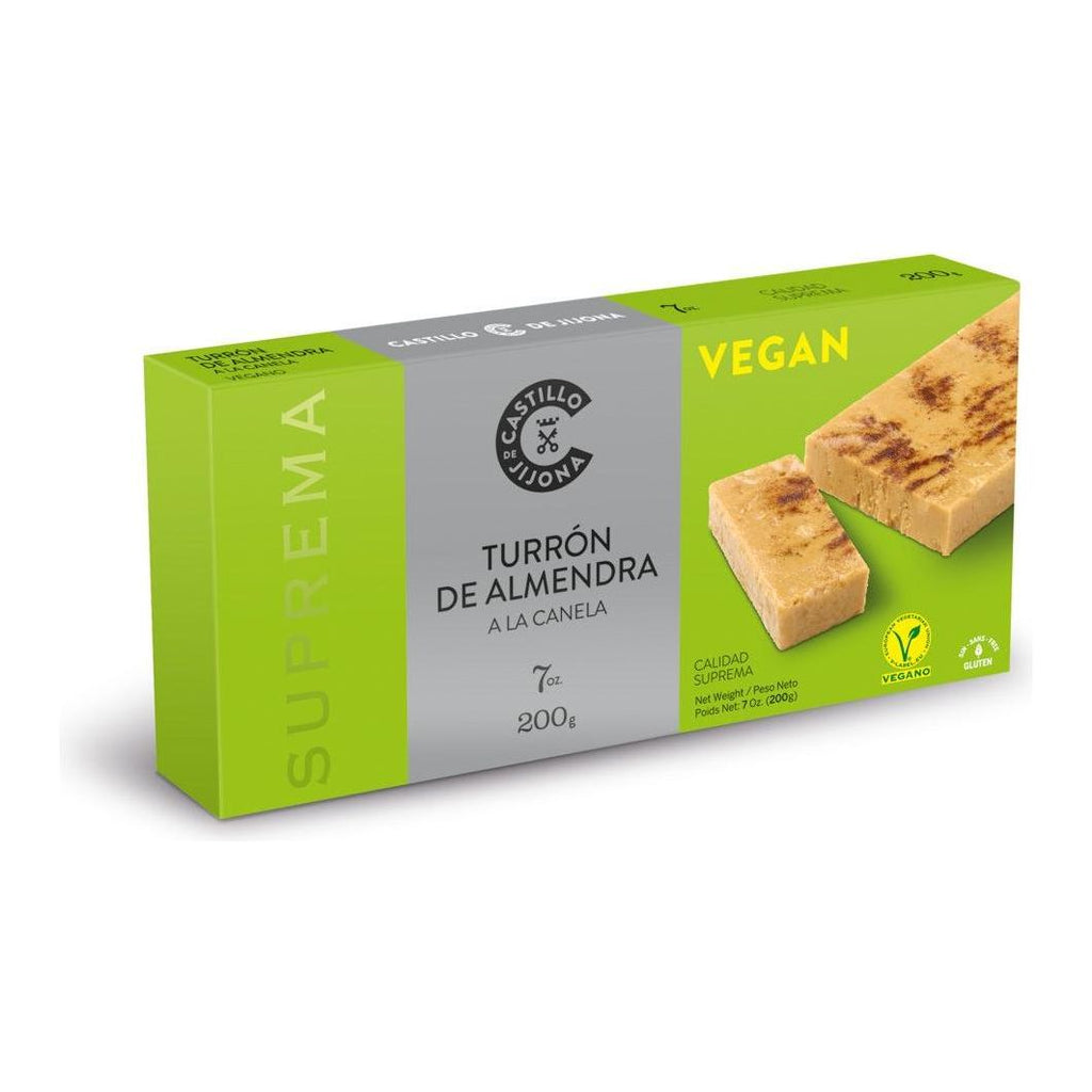  Castillo de Jijona - Turrón Imperial de Almendra a la Canela -  True Vegan S.L