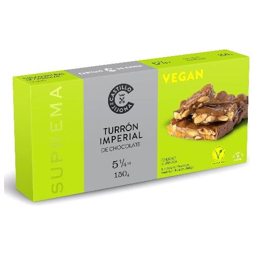  Castillo de Jijona - Turrón Imperial de Chocolate Vegano -  True Vegan S.L