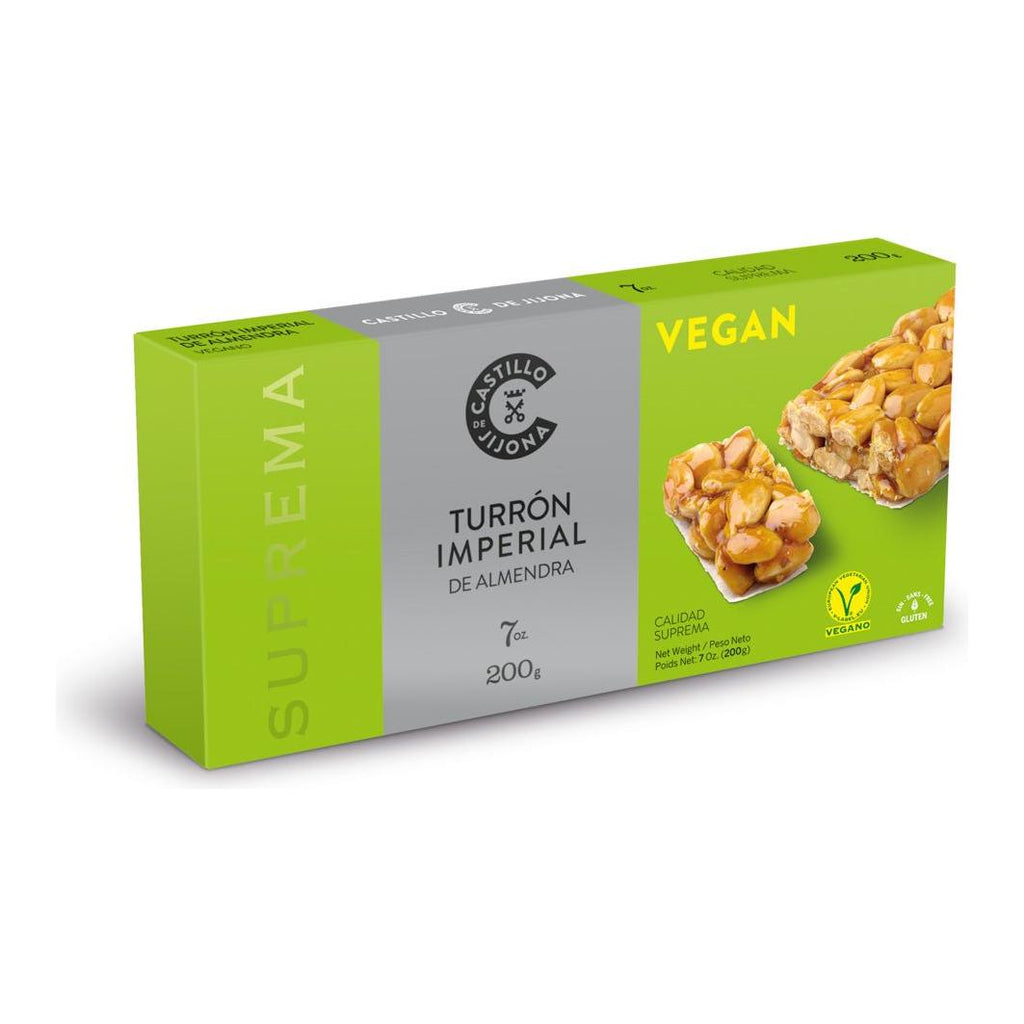  Castillo de Jijona - Turrón Vegano Imperial de Almendra -  True Vegan S.L