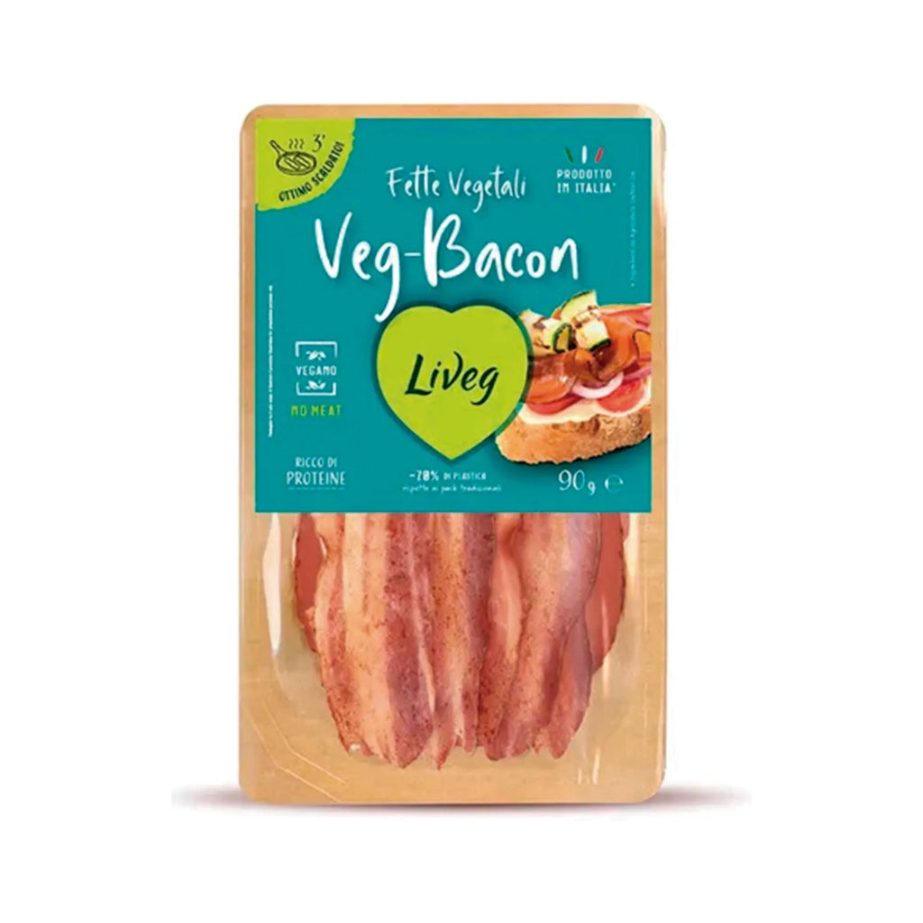  Liveg - Lonchas Veganas Estilo Bacon (Veg-Bacon) -  True Vegan S.L