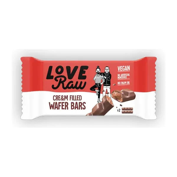  Love Raw - Barquillos rellenos de crema