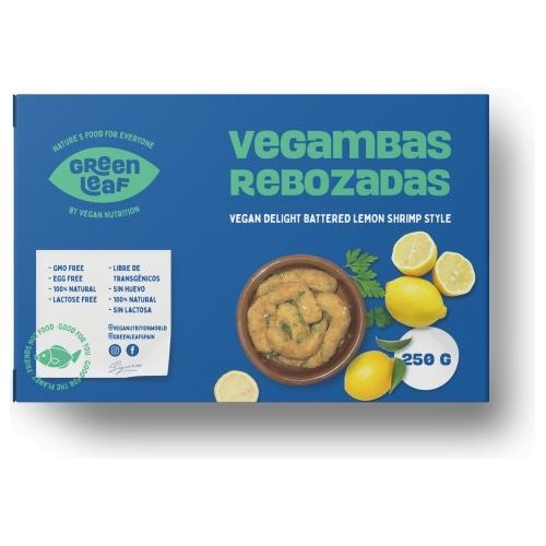  VN Green Leaf - Gambas rebozadas al Limón Veganas -  True Vegan S.L